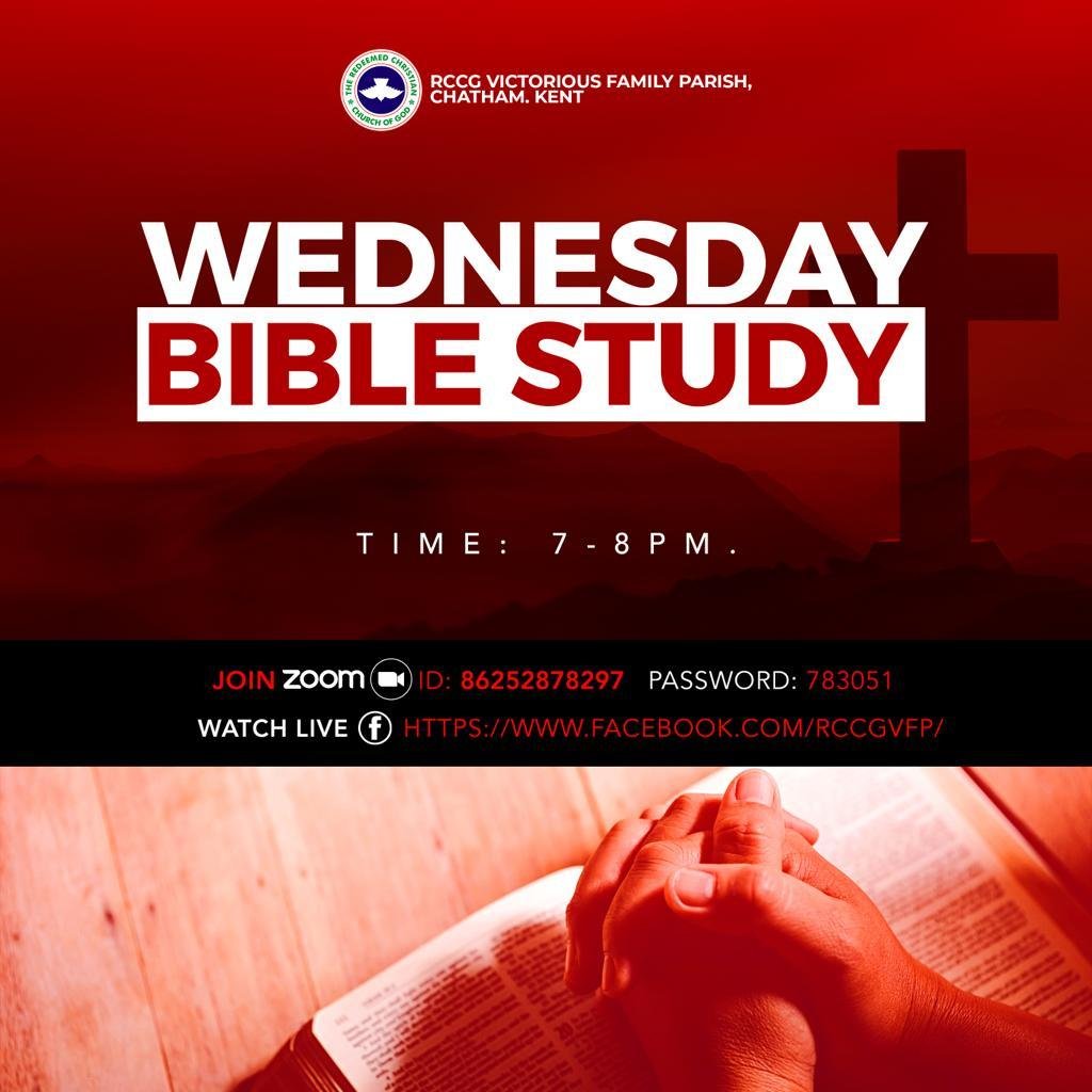 Wednesday Bible Study